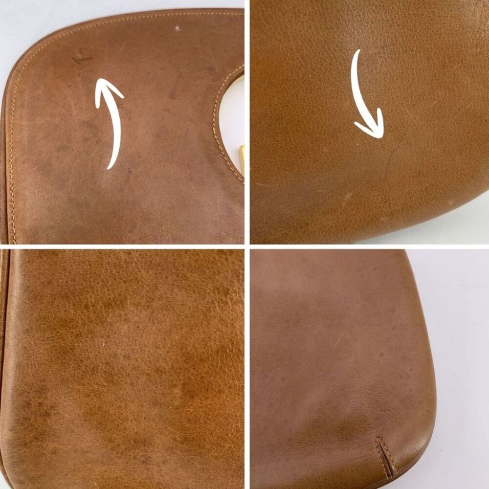 Gucci Vintage Leather Clutch Bag Blondie - Picture 6 of 6